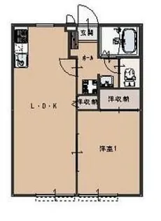 パストラルB【2階】の間取り