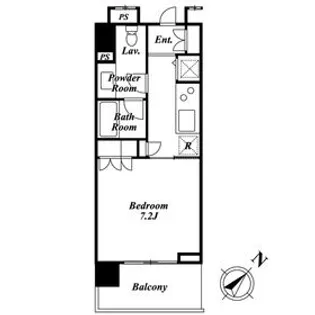 KDXレジデンス白金2【11階】の間取り