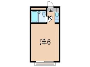ライフイン芦屋弐番館【2階】の間取り