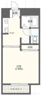 メゾンレシア東和田【1階】の間取り
