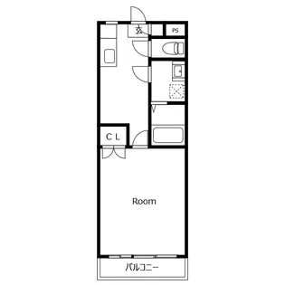 ペアスタ常三島【1階】の間取り