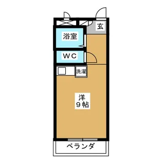 ヴィラ・シャルダン【2階】の間取り
