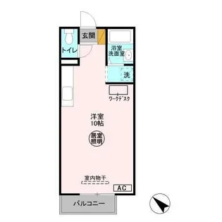 クレセント君塚 B【2階】の間取り