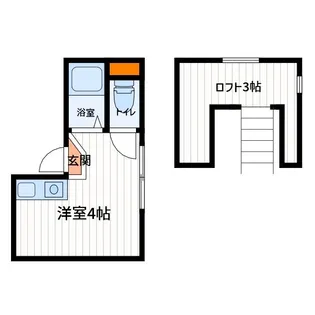 東京都立川市高松町3【マンション】の間取り
