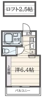 ハムステッド・ヒース【2階】の間取り