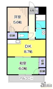 ストーンリバー富士見【3階】の間取り