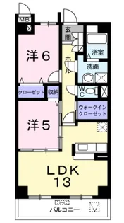 愛知県名古屋市緑区桶狭間上の山【アパート】の間取り
