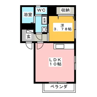 Kヒルズたまプラーザ【3階】の間取り
