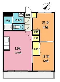 エクセルハイツ【1階】の間取り