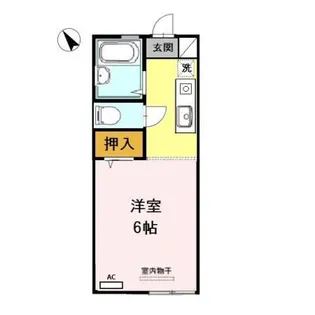 佐藤ハイツ【2階】の間取り