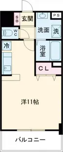 ロイヤルビーズ駅南【10階】の間取り