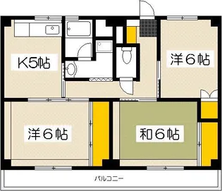 サンローレル宮内【2階】の間取り