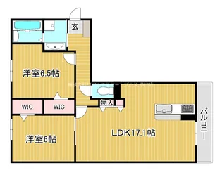 シルトクレーテ【2階】の間取り