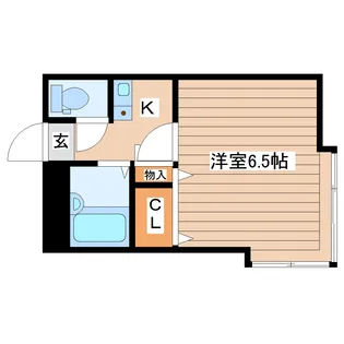 AIN ATAGOBASHI【3階】の間取り