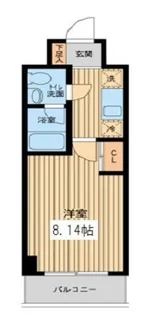 東京都江東区平野2【マンション】の間取り