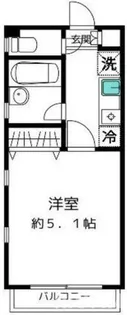 東京都文京区白山1【マンション】の間取り