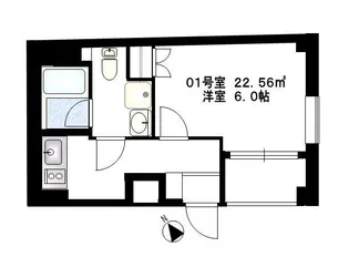 神奈川県横浜市南区共進町2【マンション】の間取り