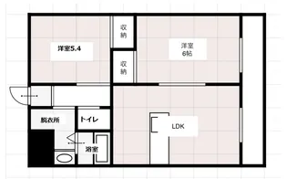 高知県高知市高須東町【マンション】の間取り