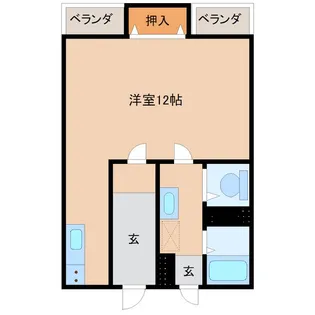 パレットビル【2階】の間取り