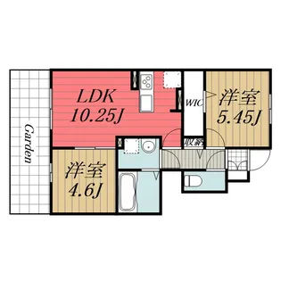 千葉県市原市山倉【アパート】の間取り