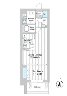 アビティグランデ砧 (B棟)【2階】の間取り