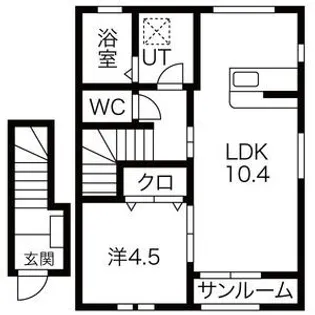 Bacchus(バッカス)【2階】の間取り