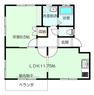 ジュネスM【2階】の間取り