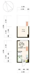 PINES三軒茶屋【2階】の間取り