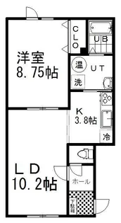 Cross Road【3階】の間取り