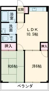 アウステル田無【3階】の間取り