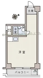 レジデンス向井【2階】の間取り