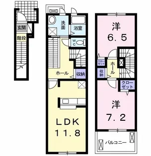 ウィステリアタウンIXの間取り