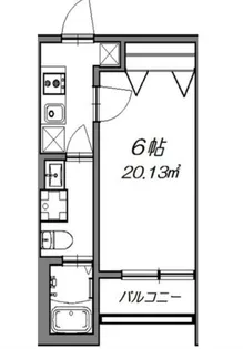 ベルメント陣屋前A棟【1階】の間取り