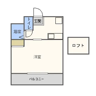 アメニティ吉塚【3階】の間取り