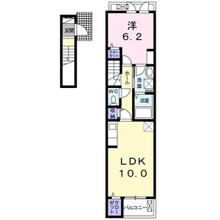 グランツ K【2階】の間取り