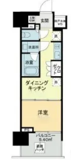 東京都台東区日本堤2【マンション】の間取り