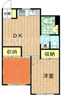 神奈川県川崎市中原区木月3【マンション】の間取り