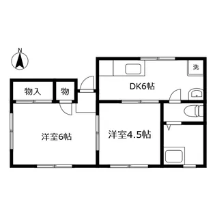 クレア・N【3階】の間取り