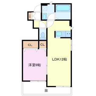 ヴェルジェIII【1階】の間取り