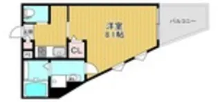 mist湊【1階】の間取り