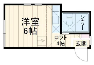 ユナイト阪東橋ラ・カリビアーノ【1階】の間取り