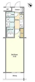 BLESS北新宿【5階】の間取り