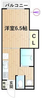 アクシスカシマ【3階】の間取り