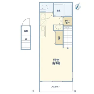 Hale nani【2階】の間取り