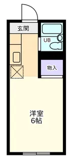 セントラルコーポW館【1階】の間取り