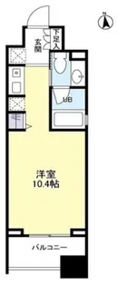 パークフラッツ中目黒【2階】の間取り