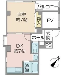 リバティースクウェア【3階】の間取り
