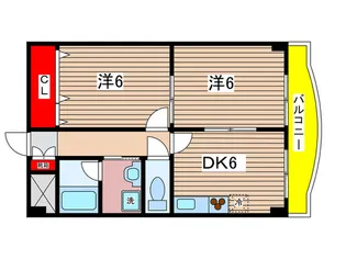 中筋バオバブI【5階】の間取り
