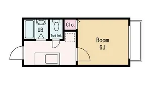 メイプルハイツ壱番館【2階】の間取り