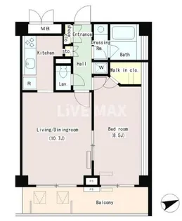 パークプレイス三田【3階】の間取り